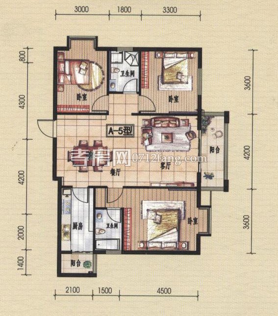 柳岸春城--A-5戶型