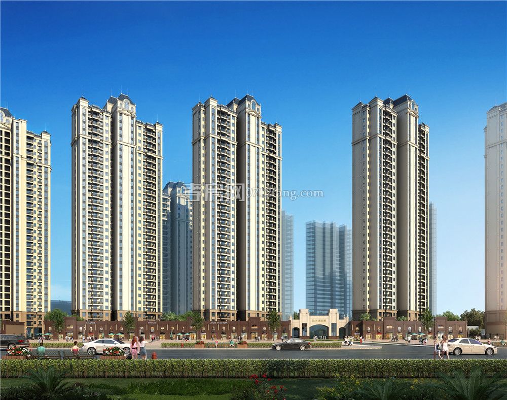 小區(qū)外效果圖