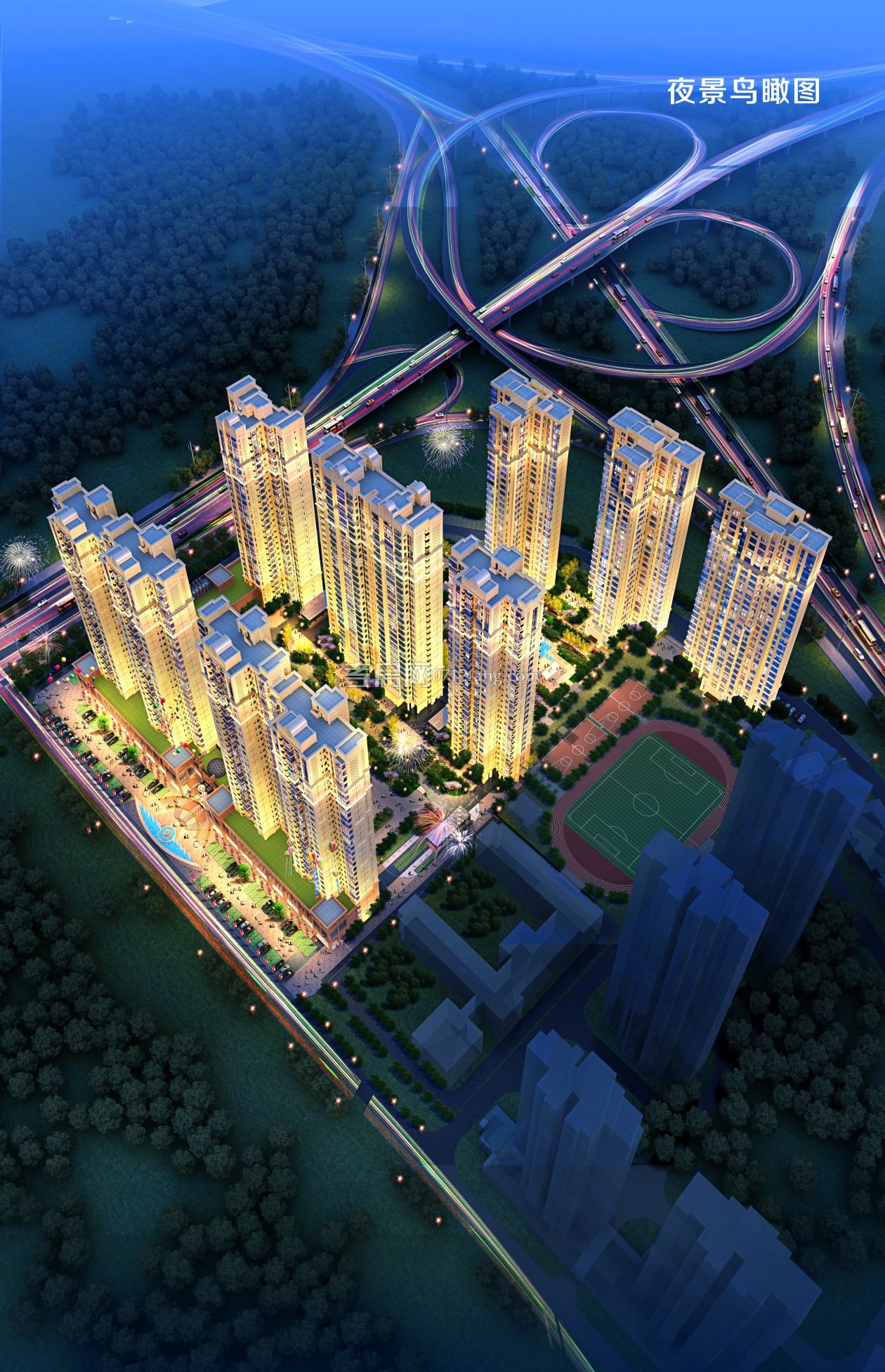 城際?溫哥華鳥瞰圖