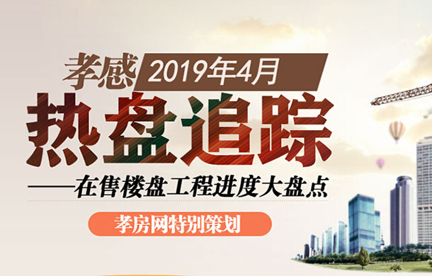 孝感2019年4月在售樓盤工程進(jìn)度大盤點(diǎn)