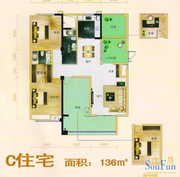 大戶型，便宜好房，全新未裝修