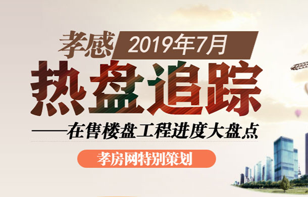 孝感2019年7月在售樓盤工程進(jìn)度大盤點(diǎn)