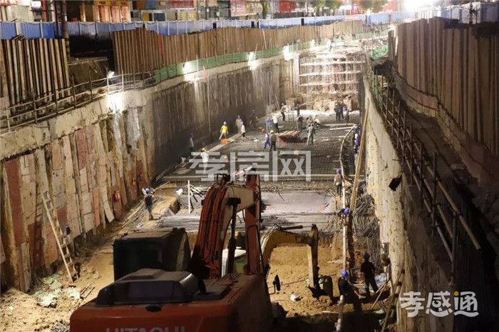 新合作城站路商業(yè)街實景圖