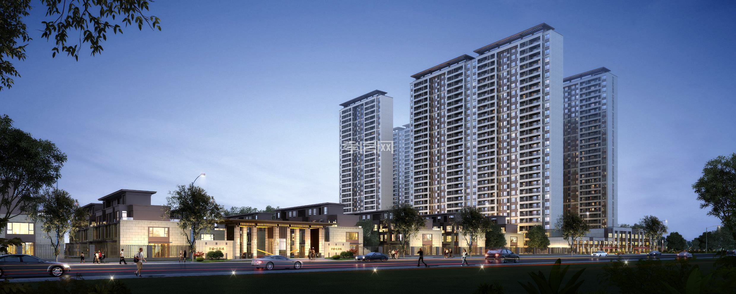 天河孔雀城效果圖