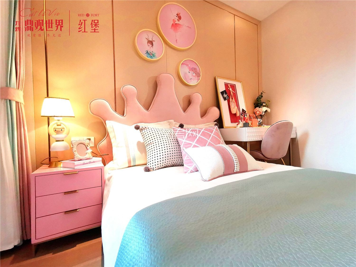 萬達(dá)商圈 城鐵旁 鼎觀世界三期 108平南北通透 樓層任選