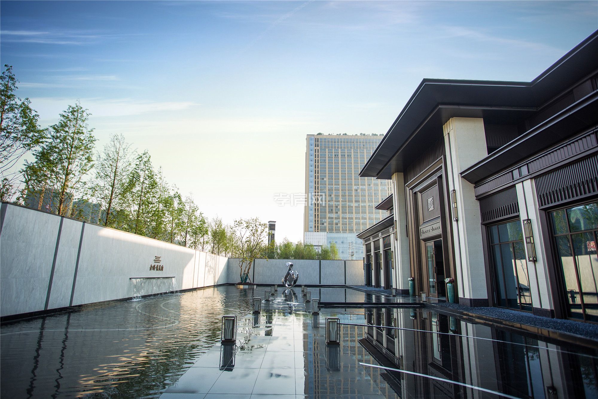 售樓部前場水院