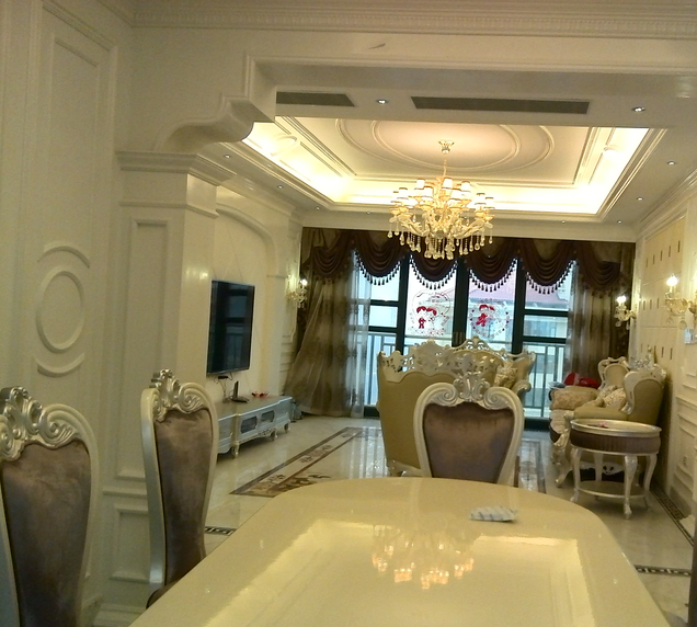 C90【乾坤豪府】228平米豪裝修拎包入住帶車(chē)位