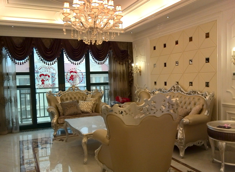 C90【乾坤豪府】228平米豪裝修拎包入住帶車(chē)位