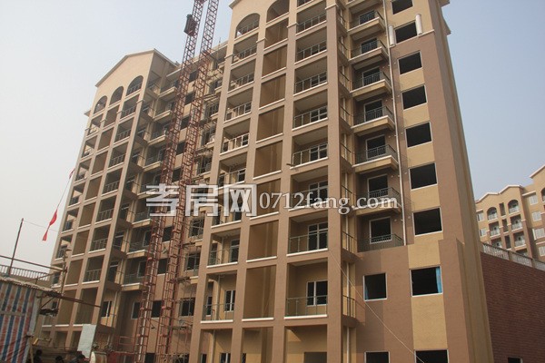 上善·融園天地1月進度 高層主體工程已完工