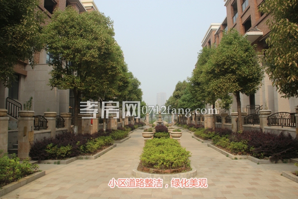 小區(qū)道路整潔，綠化美觀