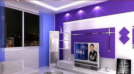 客廳電視墻背景效果圖