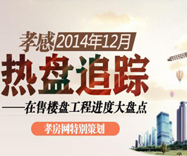 12月熱點追蹤 孝感在售樓盤工程進度大盤點