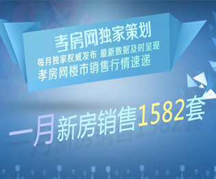樓市實(shí)現(xiàn)開(kāi)年紅 1月新房銷(xiāo)售1582套