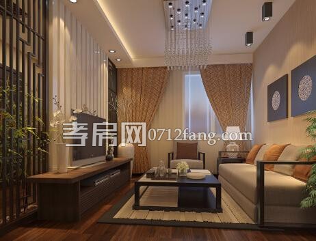 新<a class=link_word  data-cke-saved-href=http://www.365zxb.com/cases/index.htm href=http://www.365zxb.com/cases/index.htm target=_blank>中式</a>客廳