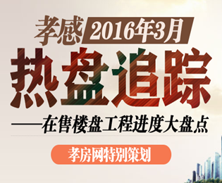 3月熱盤追蹤 孝感在售樓盤項(xiàng)目進(jìn)度大盤點(diǎn)