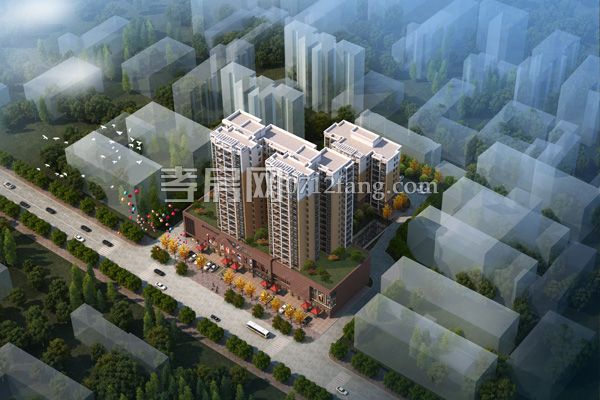 民鑫華府鳥瞰圖