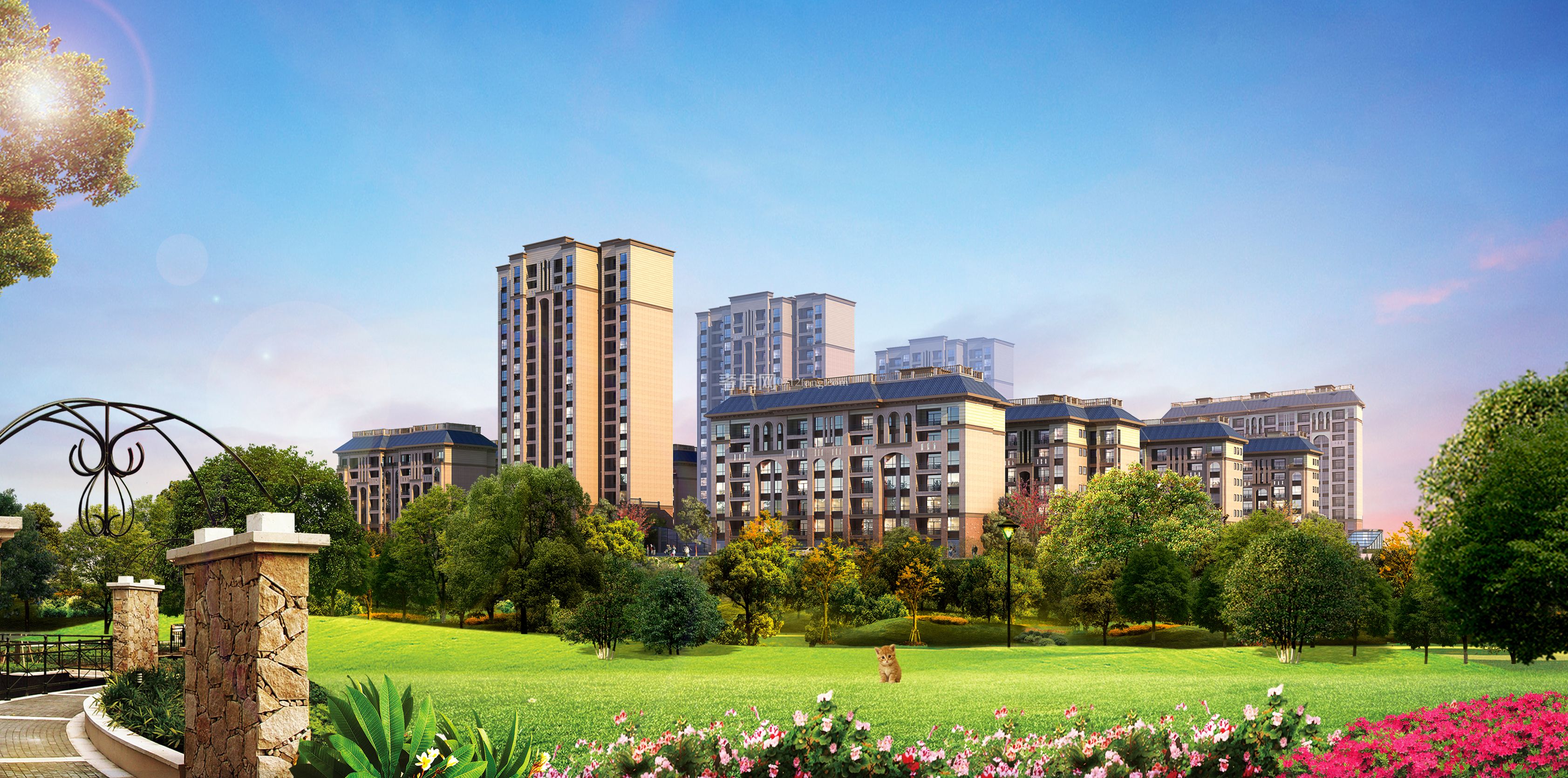 航空花園效果圖