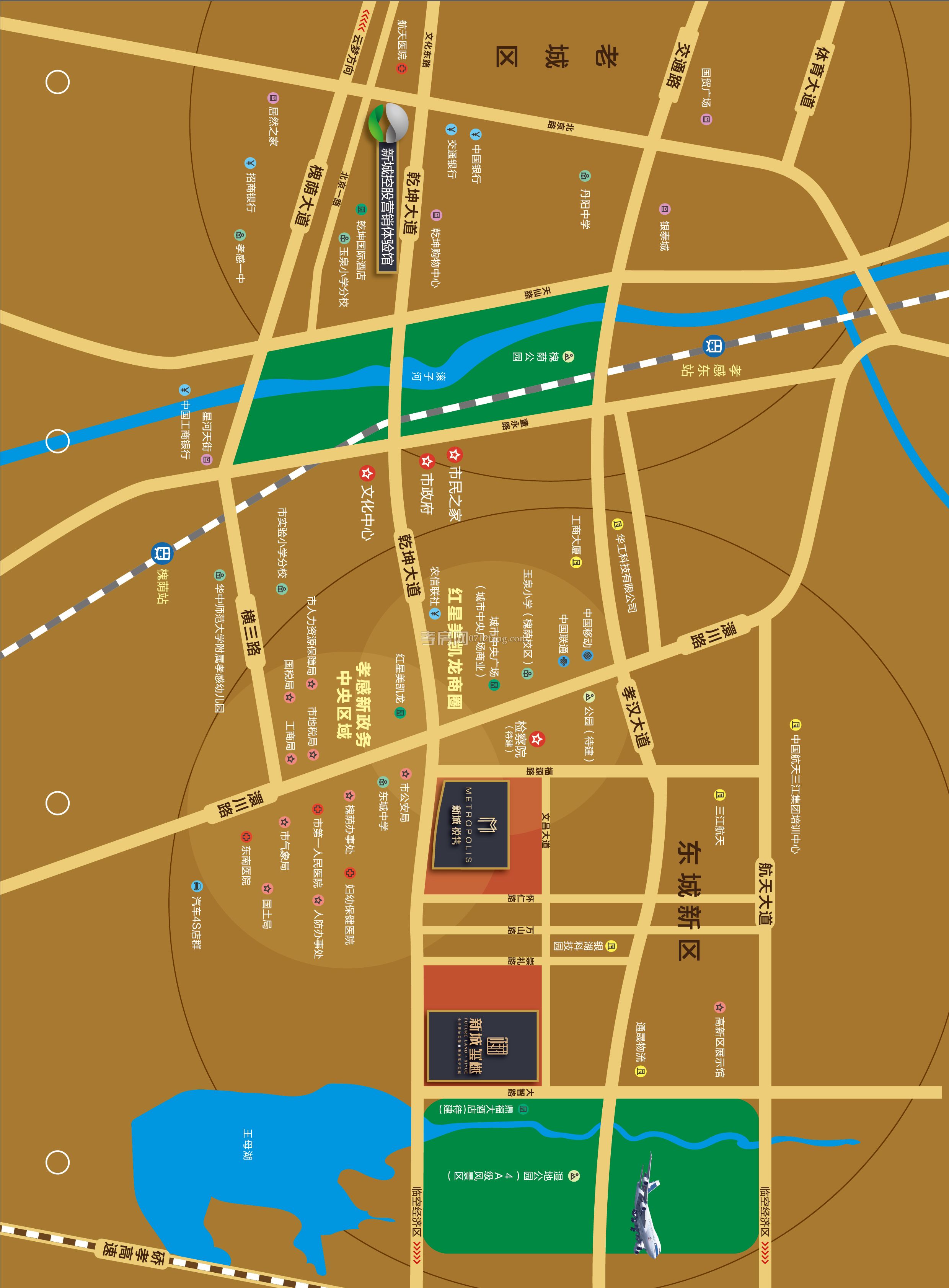 新城悅雋區(qū)位圖