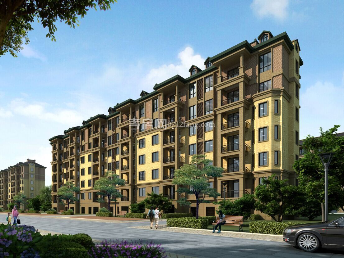 主入口沿街透視圖