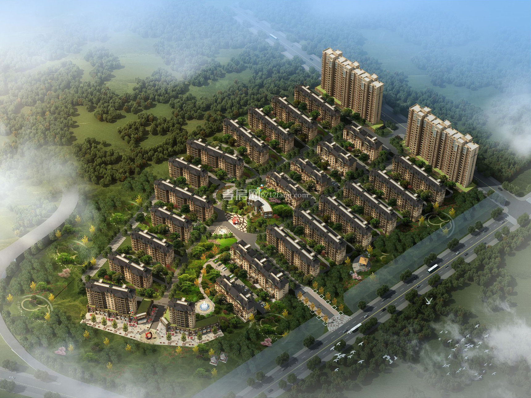 中宇天地-紅郡鳥瞰圖