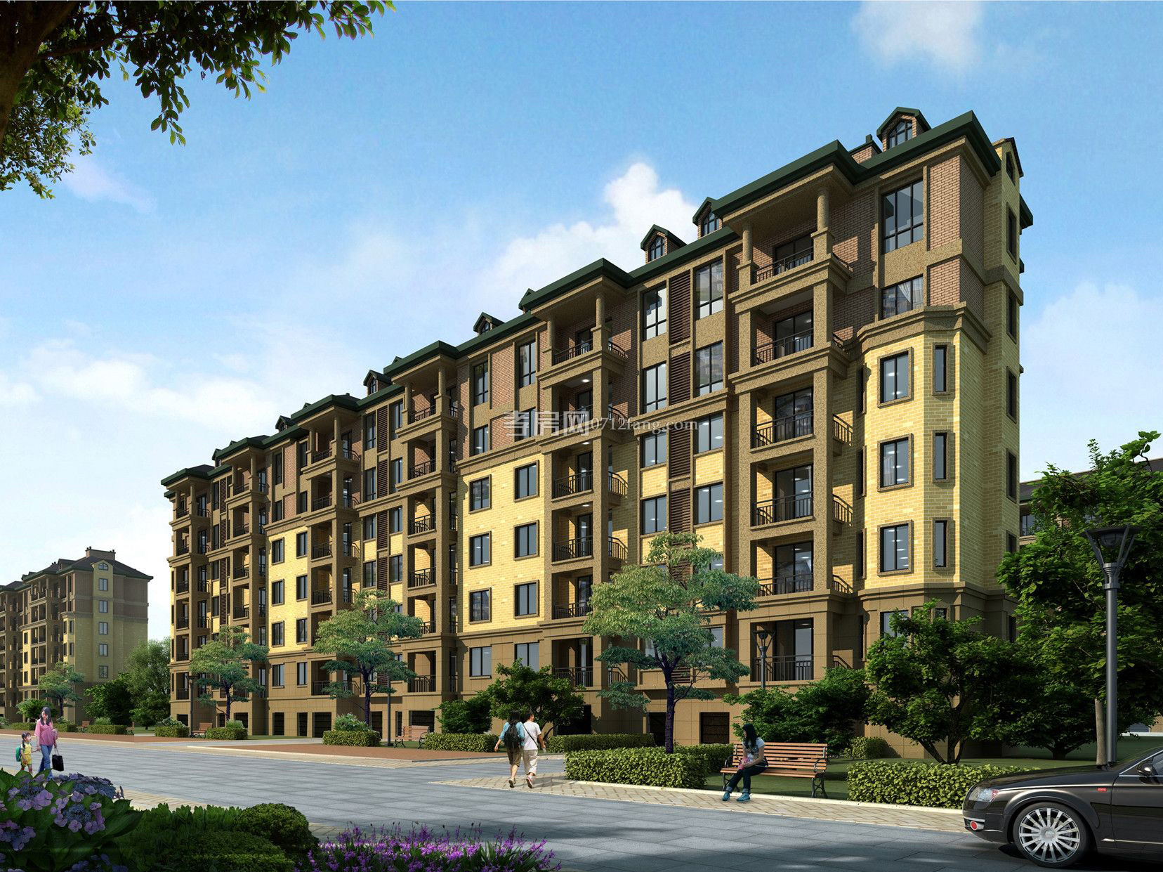 花園洋房透視圖2