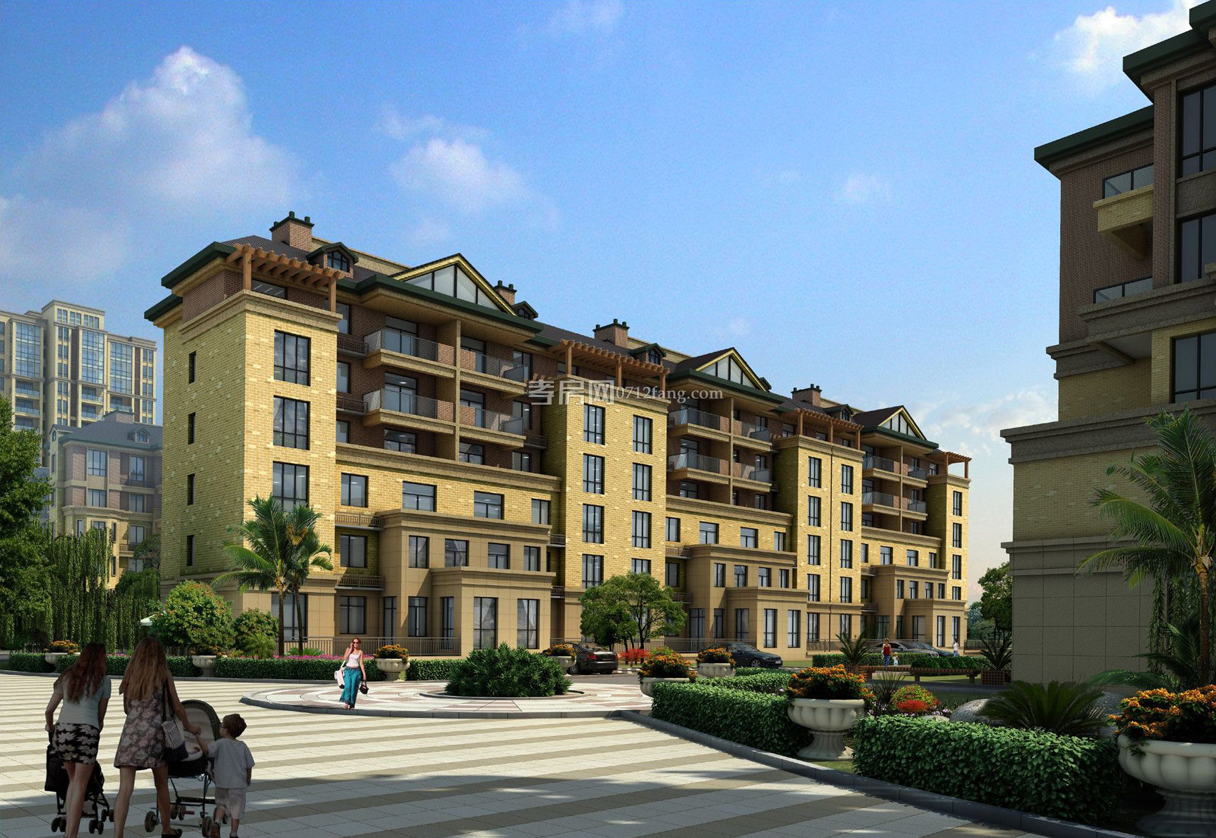 花園洋房透視圖3