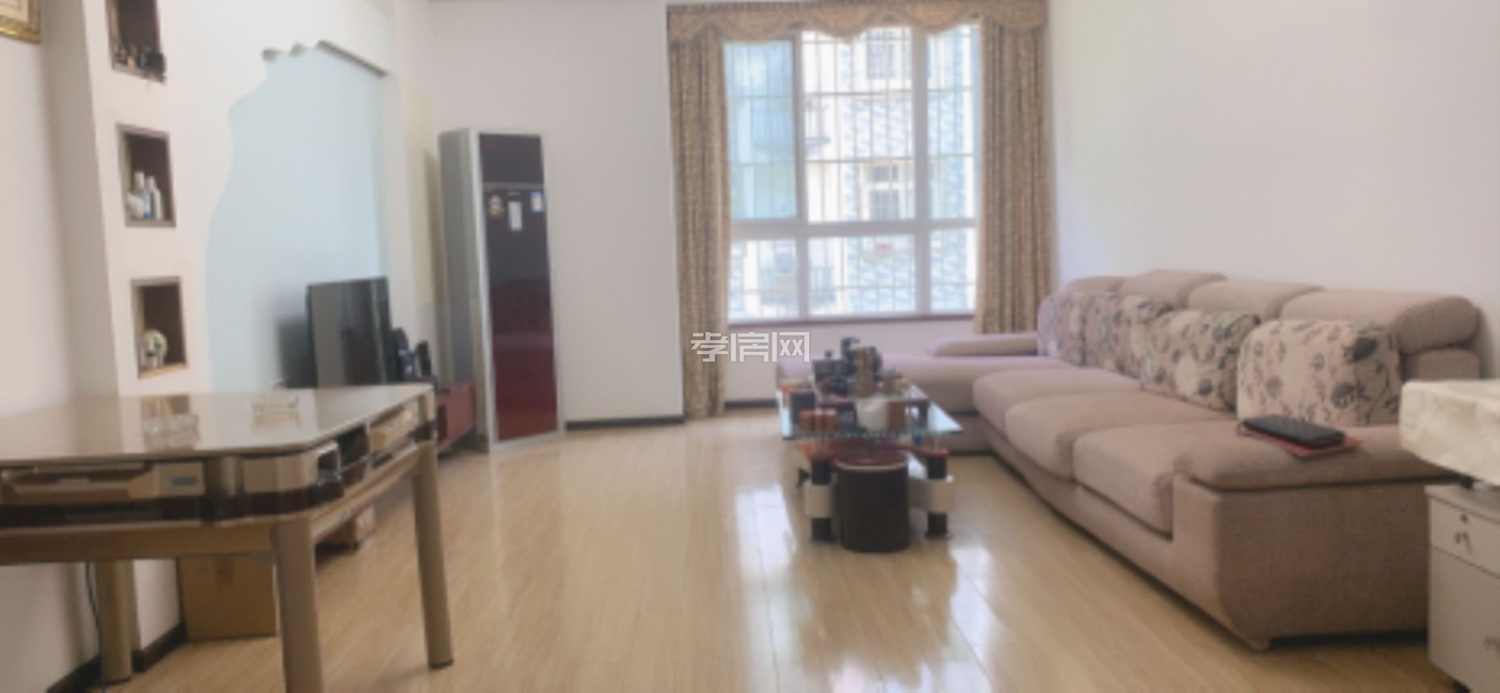 急售北辰花園兩室兩廳中層步梯好房！101.5平42萬