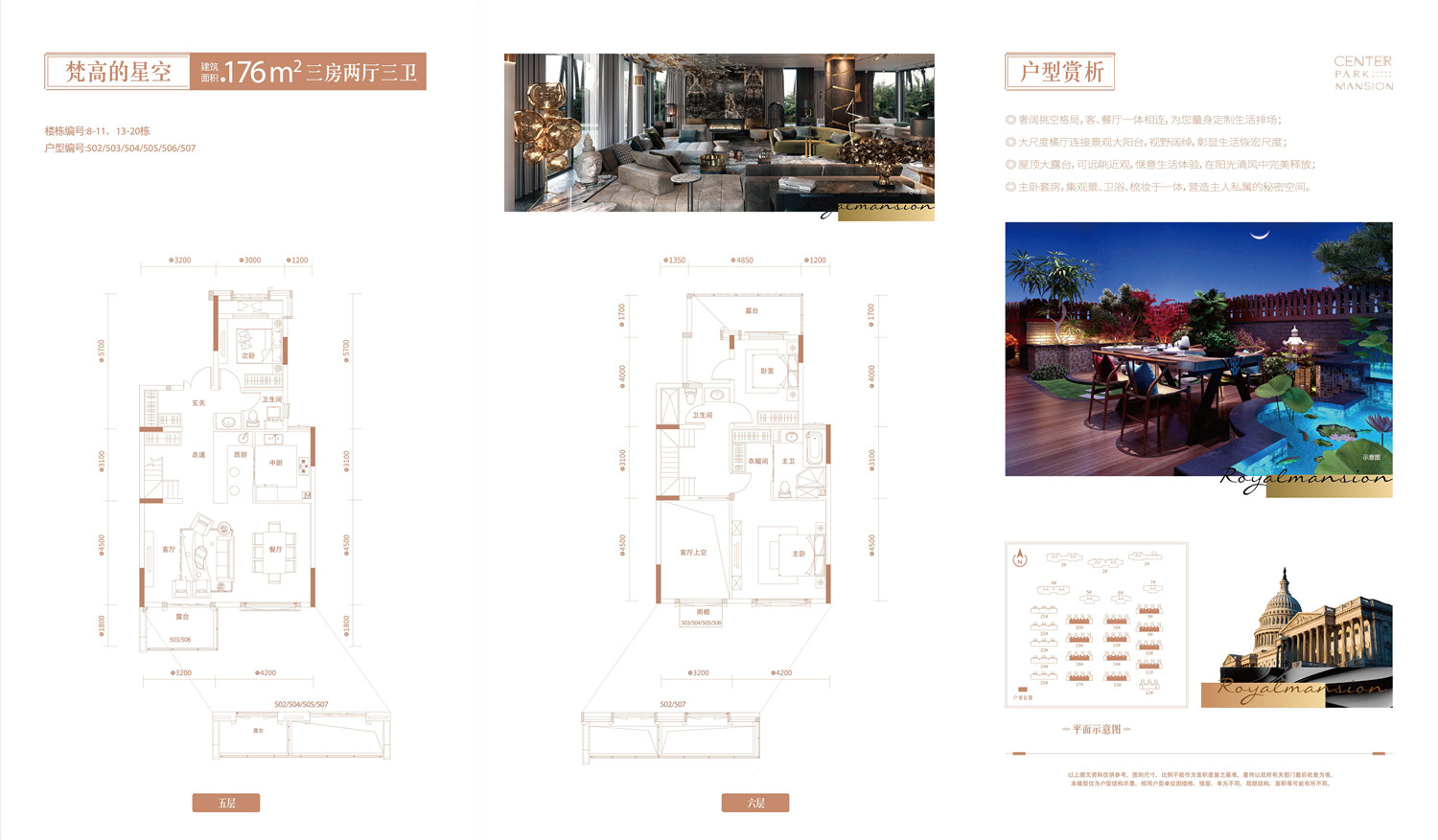 天縱御府--8-11/13-20#樓中間戶上疊