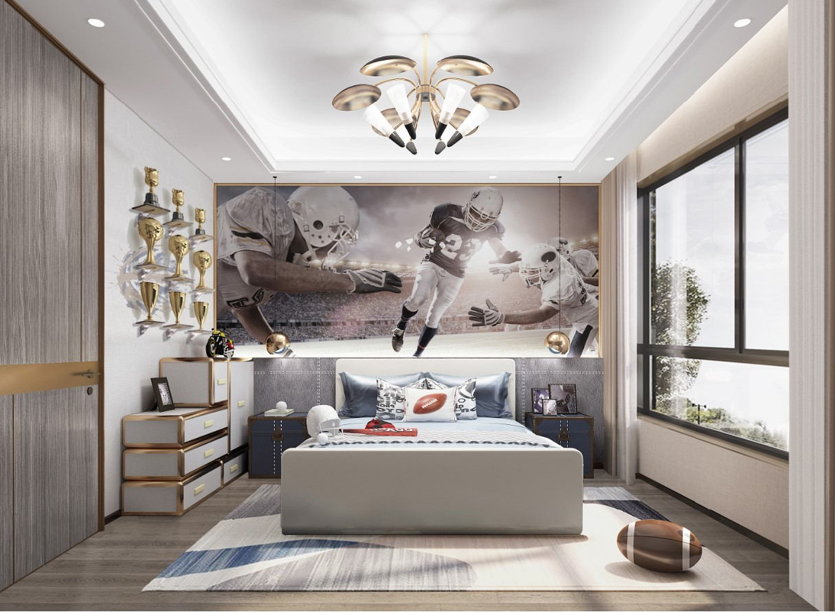 182㎡樣板間兒童房