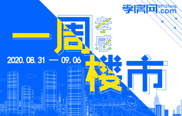 08月31日到09月06日 孝感新房成交245套！