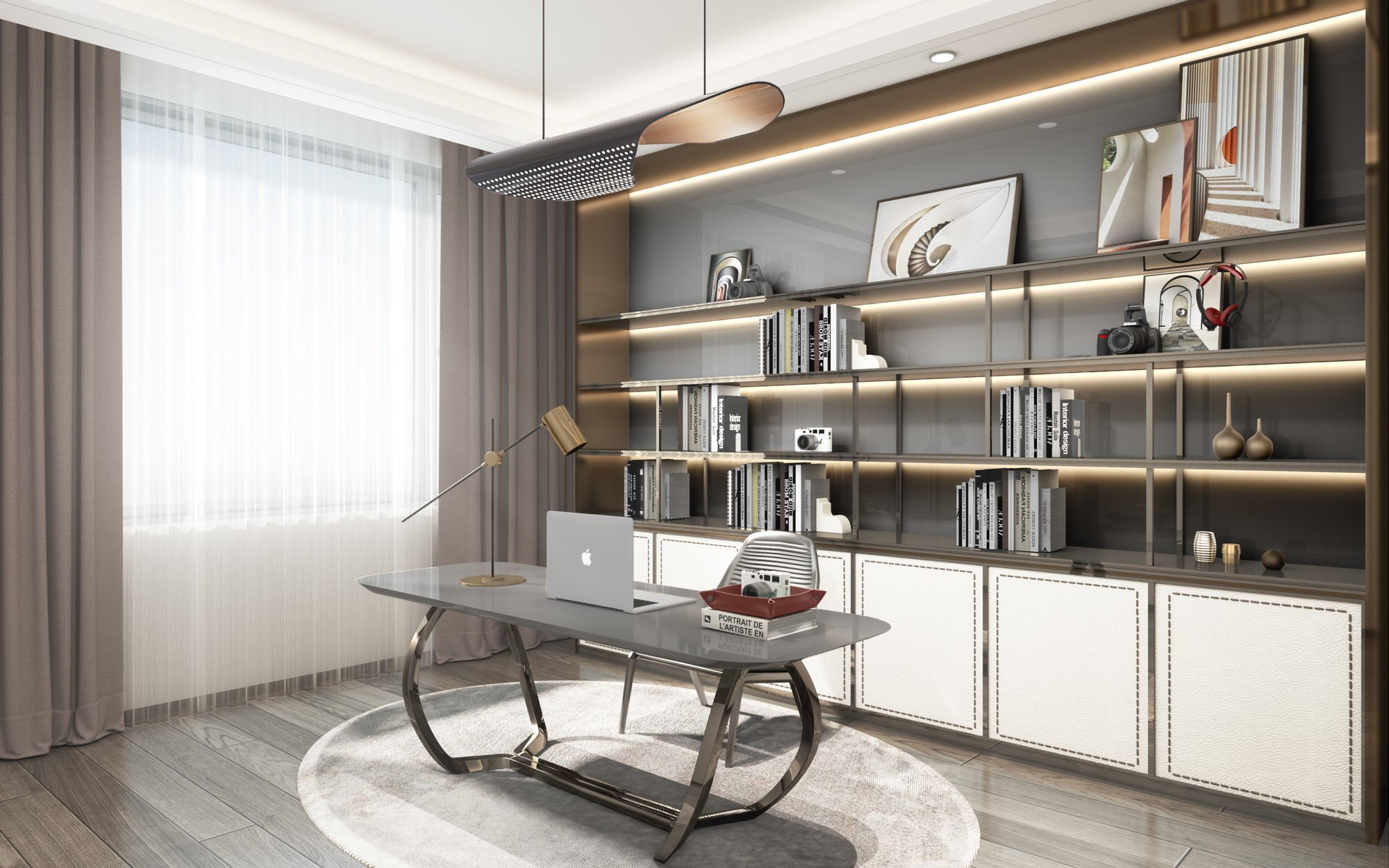 182㎡樣板間書房